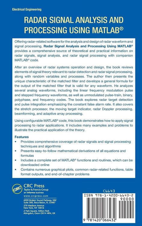 Produktbild: Radar Signal Analysis and Processing Using MATLAB
