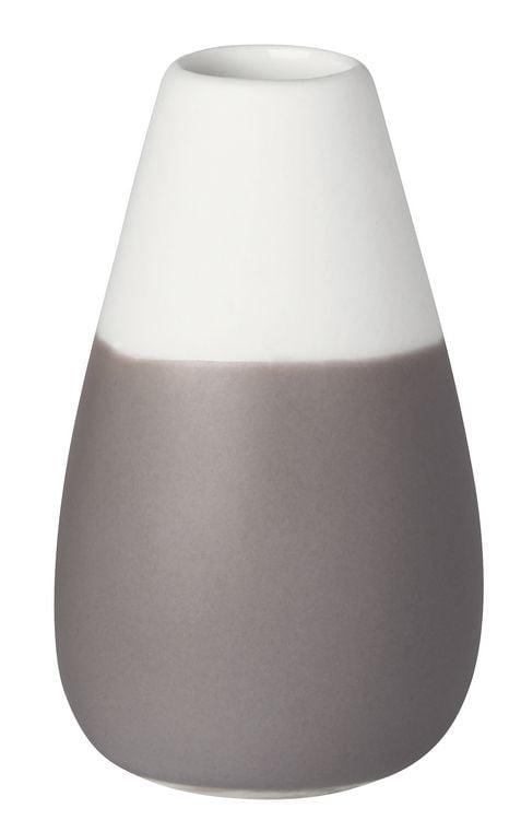 Produktbild: R&auml;der Zuhause Mini Pastellvasen 4er Set grau