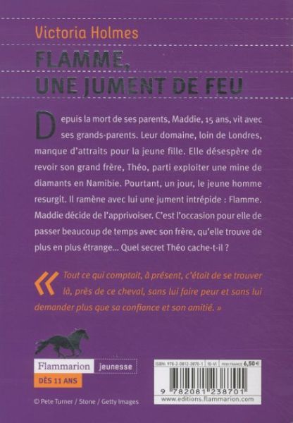 Produktbild: Flamme, une jument de feu