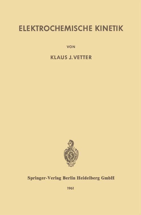 Produktbild: Elektrochemische Kinetik