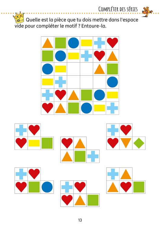 Produktbild: Bloc de casse-t&ecirc;tes et livre activite 5 ans - Tome 2 : Des &eacute;nigmes color&eacute;es pour la maternelle - cahier activite 5 ans labyrinthe, sudoku, etc pour