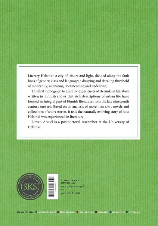 Produktbild: Helsinki in Early Twentieth-Century Literature