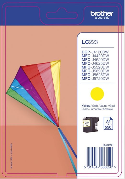 Produktbild: BROTHER Tintenpatronen/Druckk&ouml;pfe f&uuml;r Inkjetdrucker/Multifunktionsger&auml;te