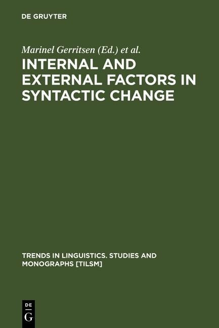 Produktbild: Internal and External Factors in Syntactic Change