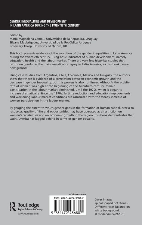 Produktbild: Gender Inequalities and Development in Latin America During the Twentieth Century