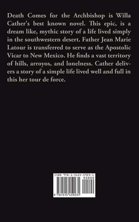 Produktbild: Death Comes for the Archbishop