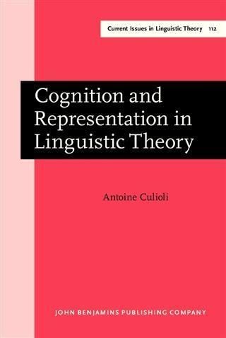 Produktbild: Cognition and Representation in Linguistic Theory