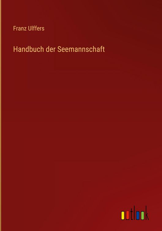 Produktbild: Handbuch der Seemannschaft