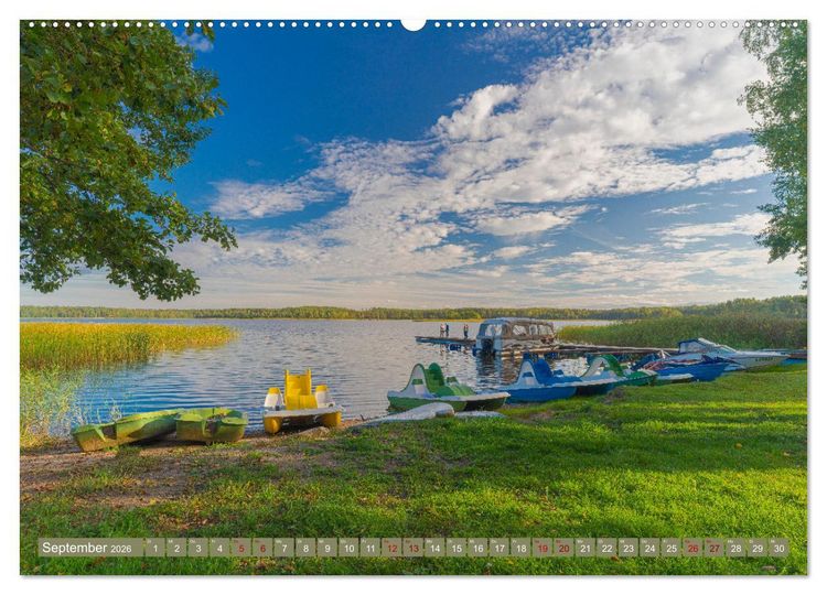 Produktbild: Via Baltica - eine Reise durch Estland, Lettland und Litauen (hochwertiger Premium Wandkalender 2026 DIN A2 quer), Kunstdruck in Hochglanz