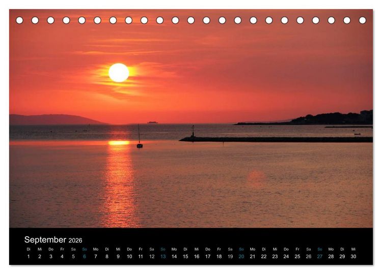 Produktbild: Kroatien (Tischkalender 2026 DIN A5 quer), CALVENDO Monatskalender