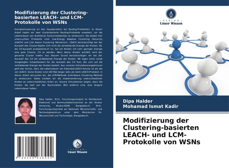 Produktbild: Modifizierung der Clustering-basierten LEACH- und LCM-Protokolle von WSNs