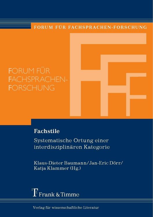 Produktbild: Fachstile