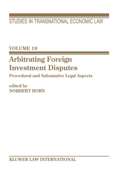 Produktbild: Arbitrating Foreign Investment Disputes
