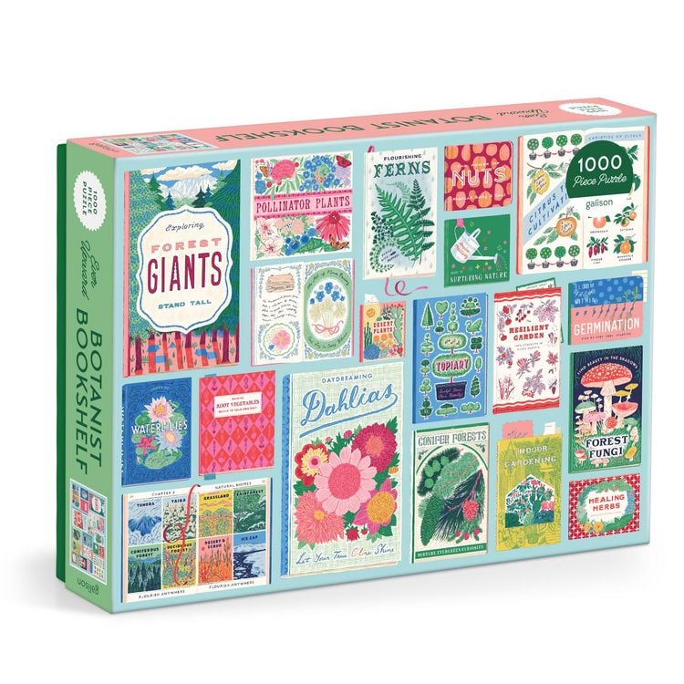 Produktbild: Ever Upward Botanist Bookshelf 1000 Piece Puzzle