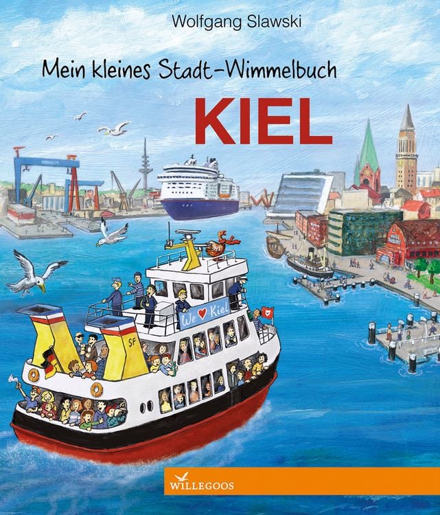 Produktbild: Mein kleines Stadt-Wimmelbuch Kiel