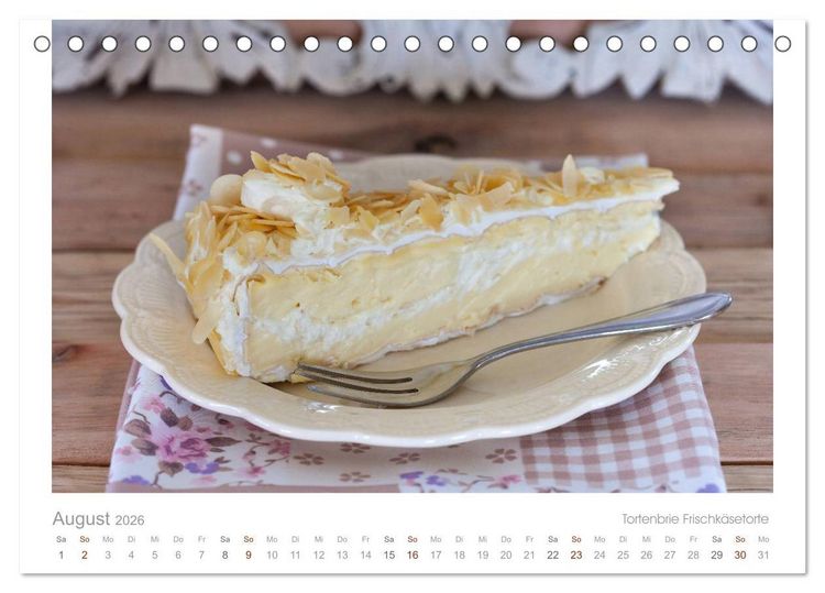 Produktbild: Der K&auml;sekalender Edel und lecker (Tischkalender 2026 DIN A5 quer), CALVENDO Monatskalender