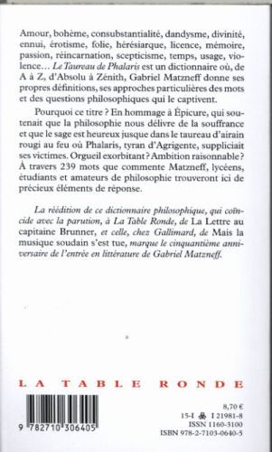 Produktbild: Le taureau de Phalaris