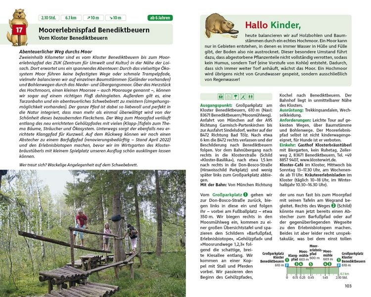 Produktbild: ROTHER Wanderbuch Erlebniswandern mit Kindern M&uuml;nchner Umland