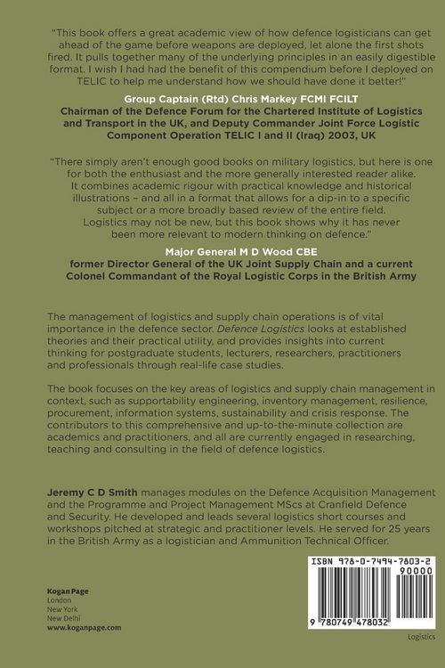 Produktbild: Defence Logistics