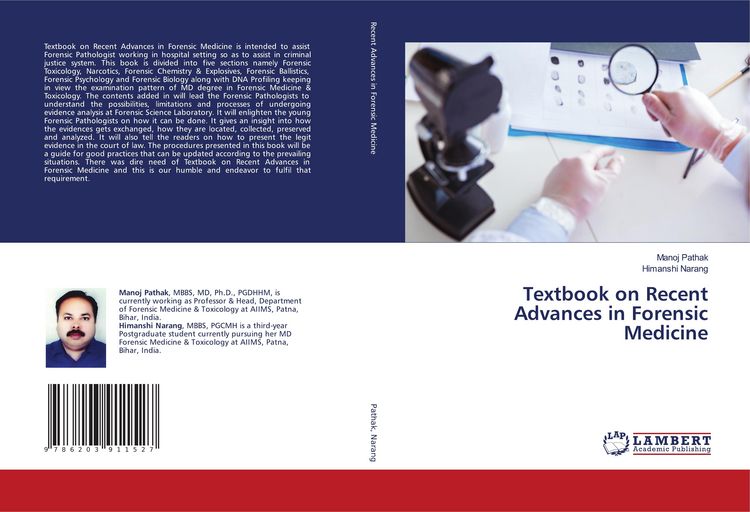 Produktbild: Textbook on Recent Advances in Forensic Medicine