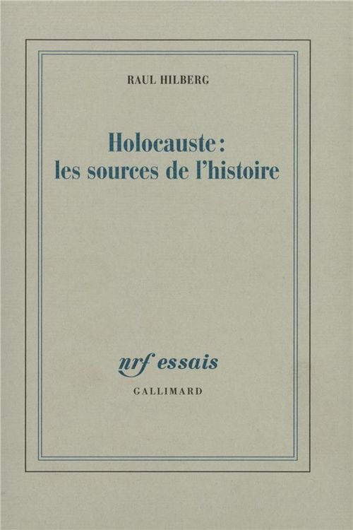 Produktbild: Holocauste: les sources de l'Histoire
