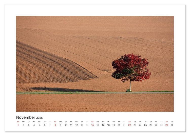 Produktbild: Das Weserbergland (Wandkalender 2026 DIN A3 quer), CALVENDO Monatskalender