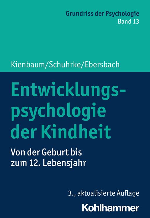 Produktbild: Entwicklungspsychologie der Kindheit