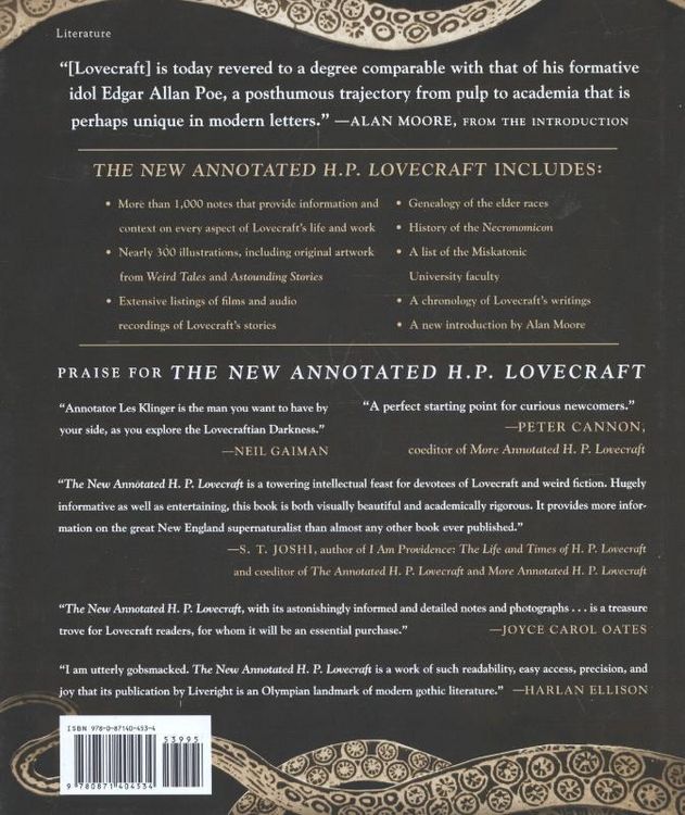 Produktbild: The New Annotated H. P. Lovecraft