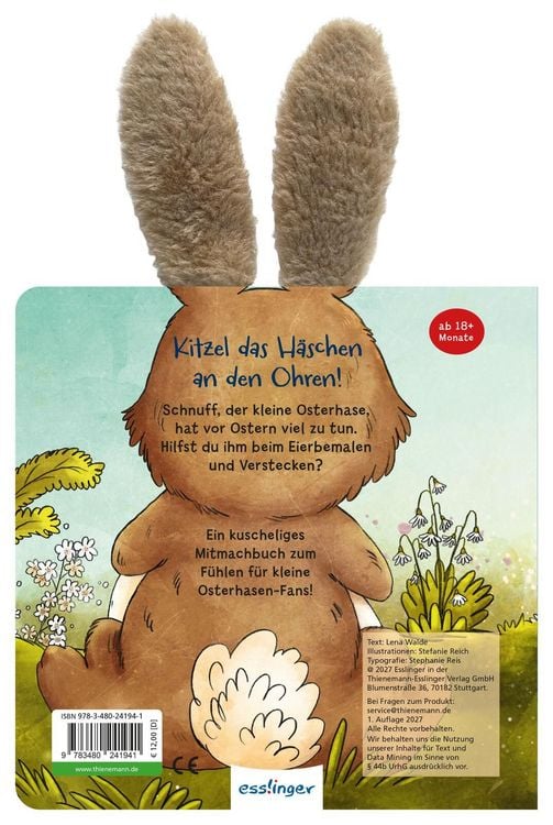 Produktbild: Schnuff, der kleine Osterhase