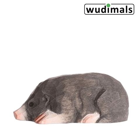 Produktbild: Wudimals A040703 - Maulwurf, Mole, handgeschnitzt aus Holz