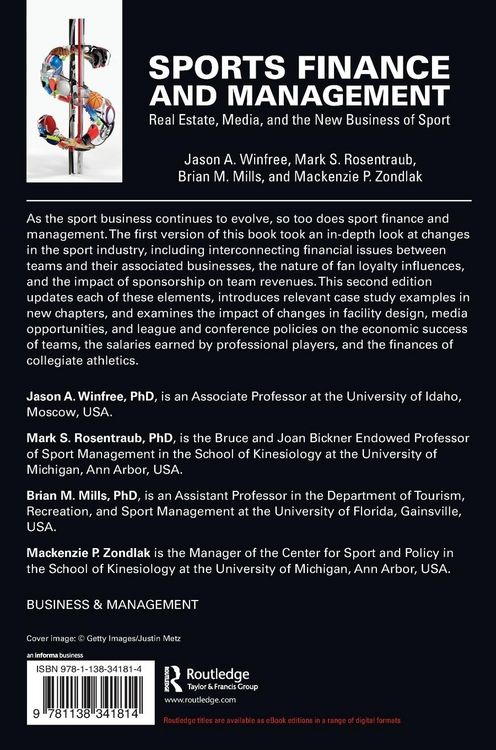 Produktbild: Sports Finance and Management