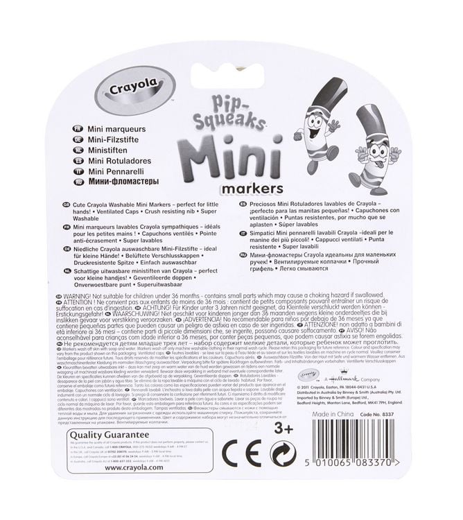 Produktbild: CRAYOLA - 7 Mini Filzstifte