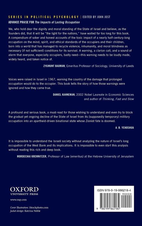 Produktbild: The Impacts of Lasting Occupation