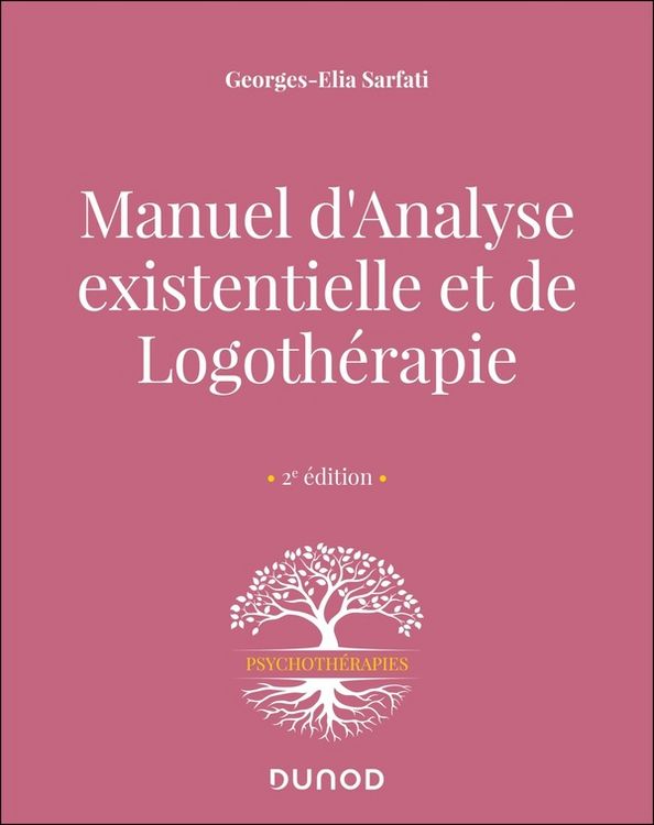 Produktbild: Manuel d'analyse existentielle et de logoth&eacute;rapie