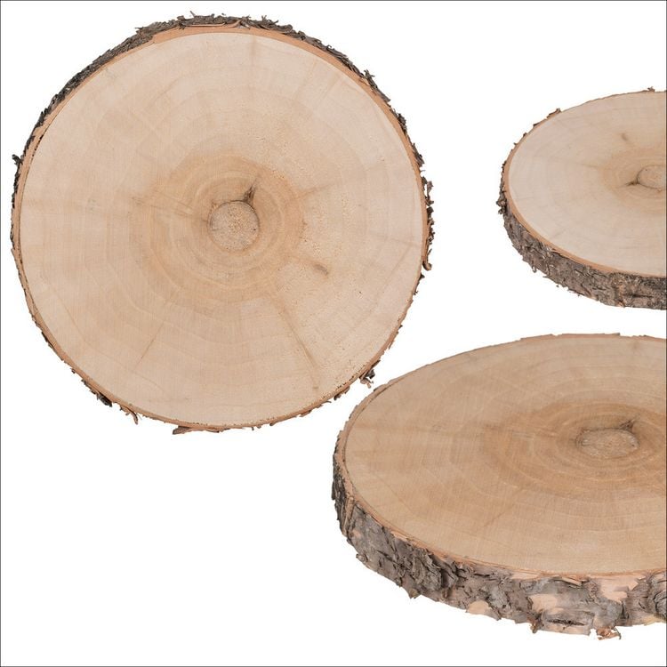 Produktbild: Deko-Holzscheibe Durchmesser ca. 15 cm