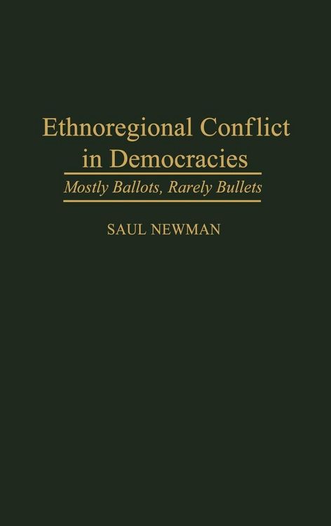 Produktbild: Ethnoregional Conflict in Democracies