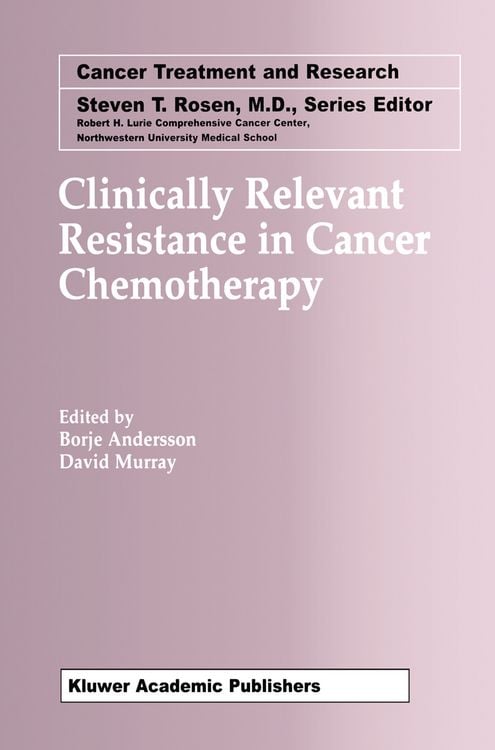 Produktbild: Clinically Relevant Resistance in Cancer Chemotherapy
