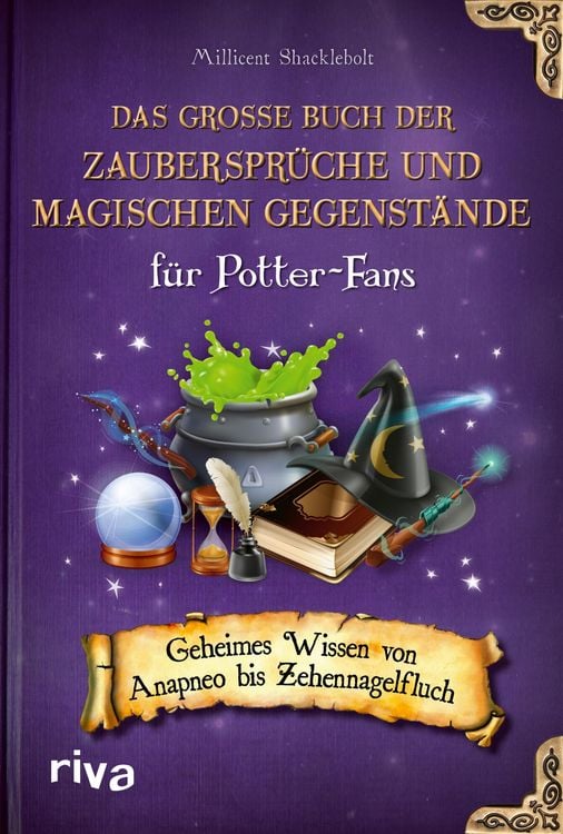 Produktbild: Das gro&szlig;e Buch der Zauberspr&uuml;che und magischen Gegenst&auml;nde f&uuml;r Potter-Fans