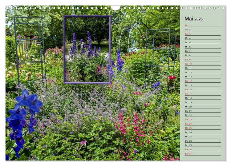 Produktbild: Gartenschau in Erfurt (Wandkalender 2026 DIN A3 quer), CALVENDO Monatskalender