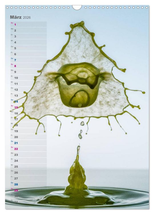 Produktbild: Farbenfreudig (Wandkalender 2026 DIN A3 hoch), CALVENDO Monatskalender