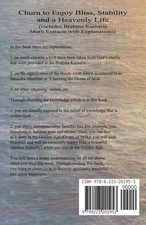 Produktbild: Churn to Enjoy Bliss, Stability and a Heavenly Life (includes Brahma Kumaris Murli Extracts with Explanations)