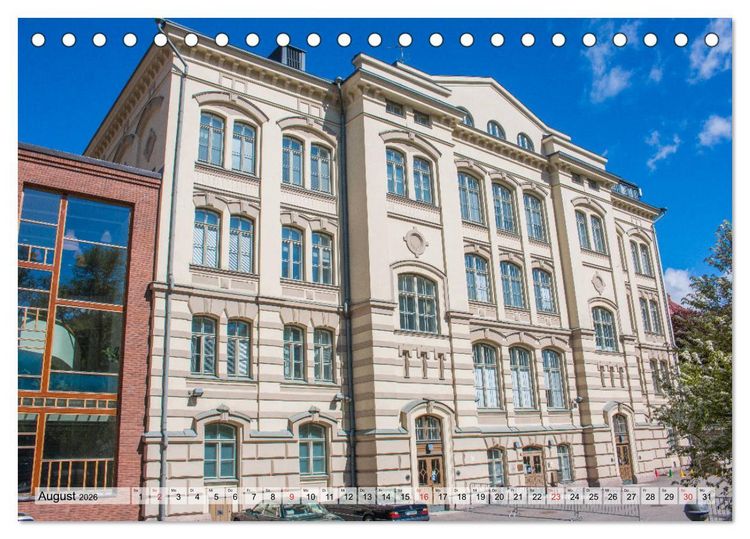 Produktbild: Helsinki - Wundersch&ouml;ne Ostseemetropole (Tischkalender 2026 DIN A5 quer), CALVENDO Monatskalender
