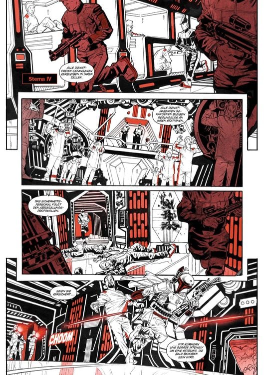 Produktbild: Star Wars Comics: Boba Fett - Schwarz, Weiss & Rot Deluxe