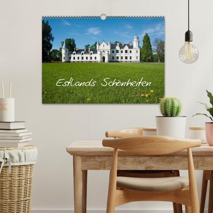 Produktbild: Estlands Sch&ouml;nheiten (Wandkalender 2026 DIN A3 quer), CALVENDO Monatskalender