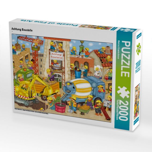 Produktbild: Achtung Baustelle (Puzzle)