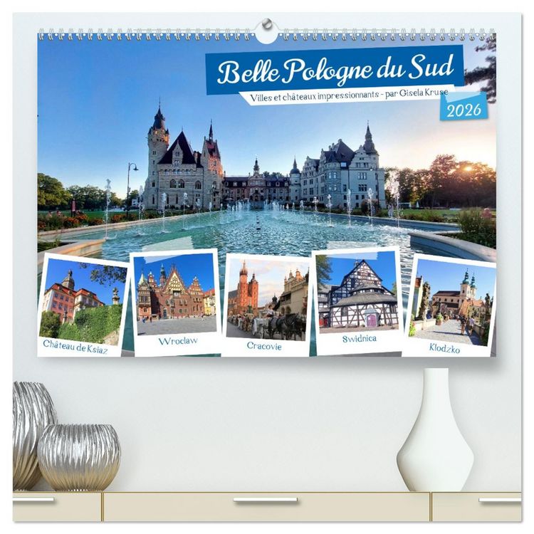 Produktbild: Belle Pologne du Sud (Calendrier mural 2026 DIN A2 vertical) calendrier de bureau