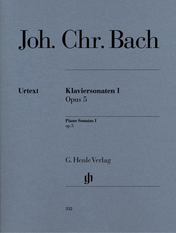 Produktbild: Johann Christian Bach - Klaviersonaten, Band I op. 5