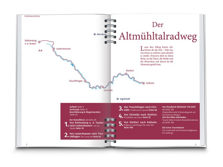 Produktbild: KOMPASS Radreisef&uuml;hrer Altm&uuml;hltalradweg