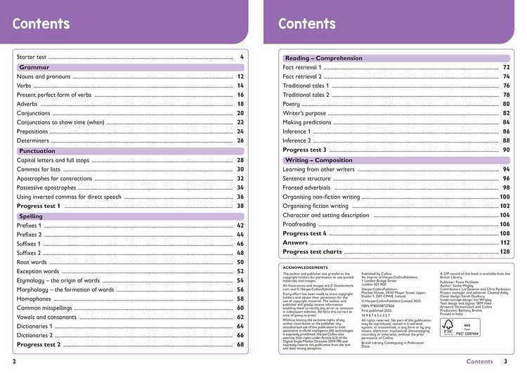 Produktbild: Year 3 English Targeted Practice Workbook