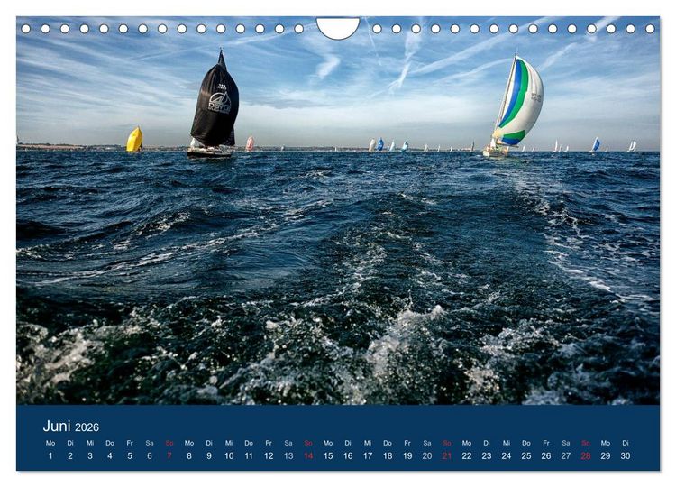 Produktbild: Segelregatta (Wandkalender 2026 DIN A4 quer), CALVENDO Monatskalender